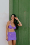 Saia Mônaco Lavanda - comprar online