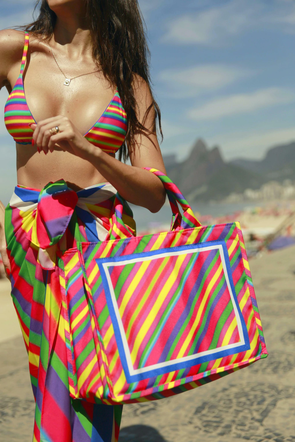 Bolsa Listrado Arpoador