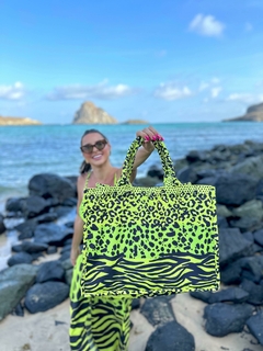 Bolsa Onça Sancho Amarelo Neon