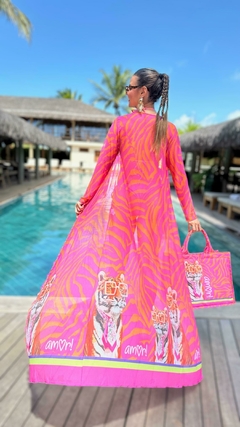 Saída Longa Tigre Pink