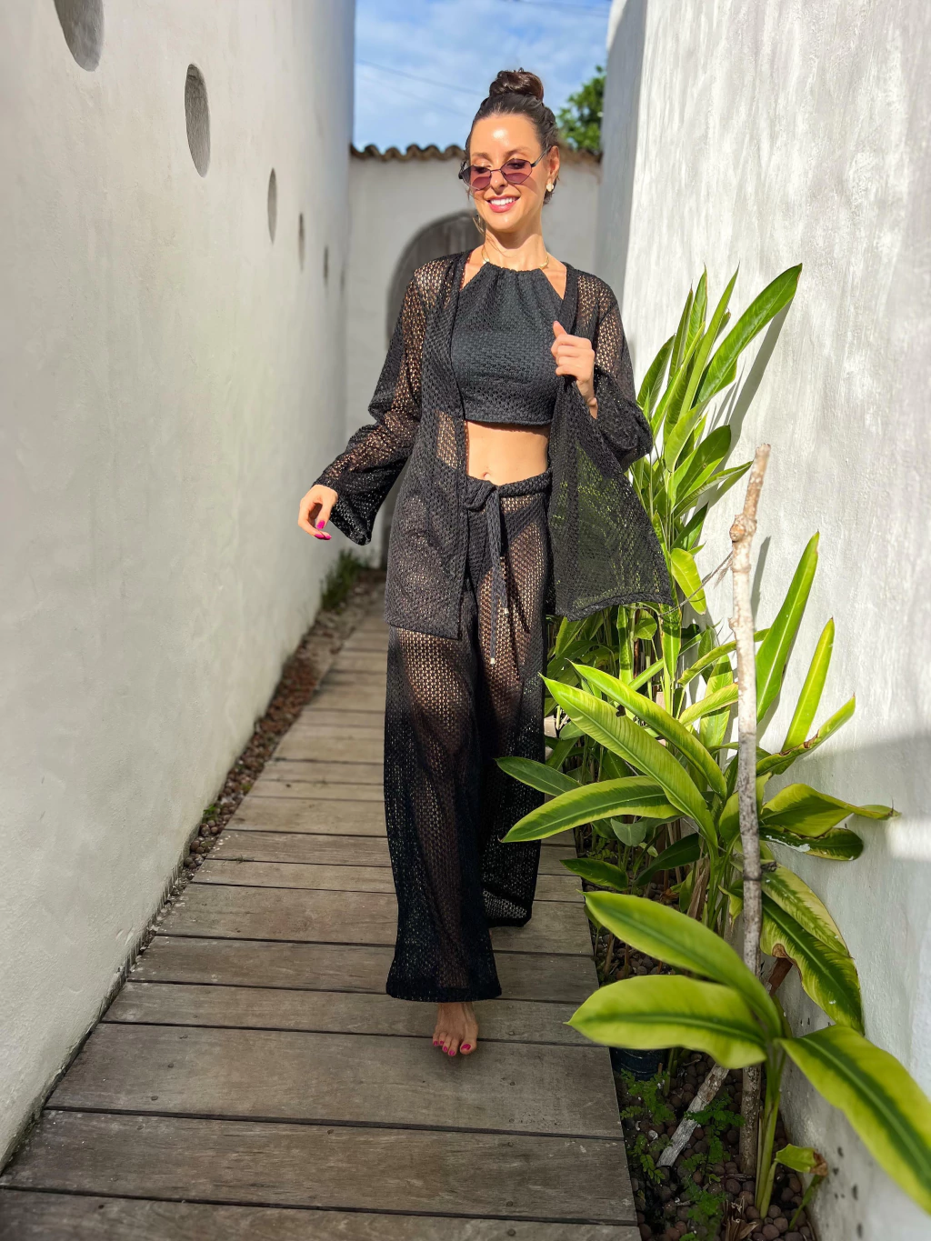 Kimono Loren Preto