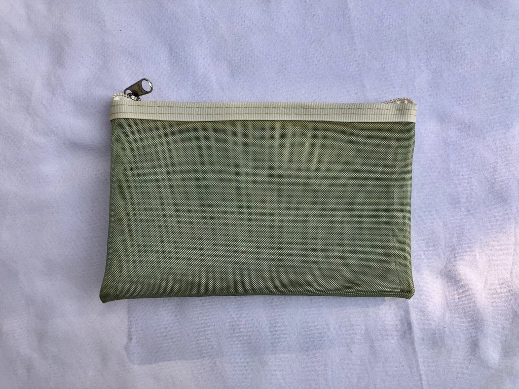 Necessaire Tela Verde Pistache