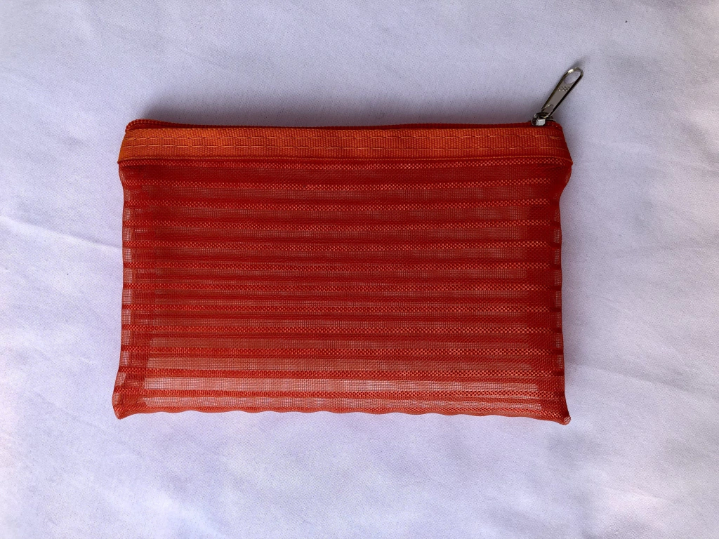 Necessaire Tela Laranja