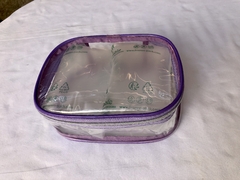 Box Mônaco Transparente Lilás