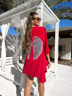 Kimono Noronha Vermelho na internet
