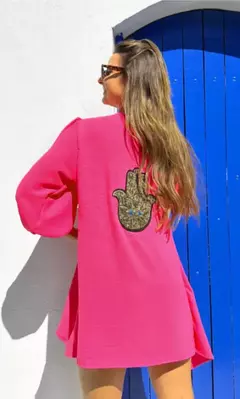 Kimono Noronha Pink - Sol e Sal Beach