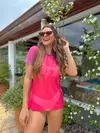 T-Shirt Degradê Pink
