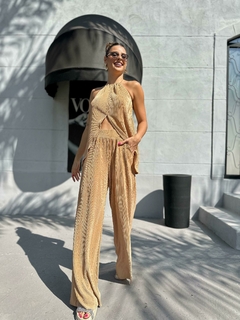 Conjunto Ferrara Calça + Blusa Nude na internet
