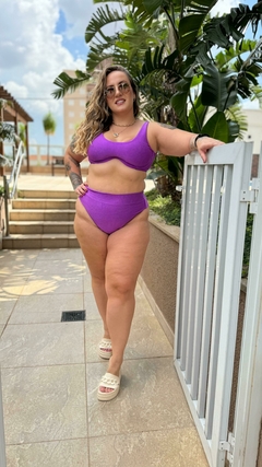 Biquíni Tubarão Roxo - Sol e Sal Beach