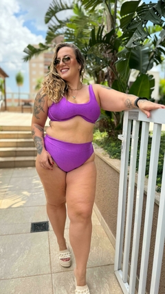 Biquíni Tubarão Roxo