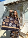 Bolsa Folhas Preto