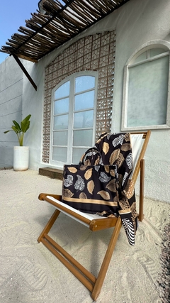 Bolsa Folhas Preto - comprar online