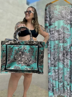 Bolsa Safari Turquesa
