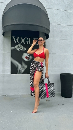 Bolsa Geométrica Pink - comprar online