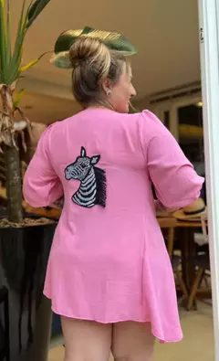 Imagem do kimono Noronha Rosa Chiclete
