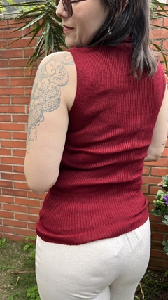Blusa em tricô com gola - Joonoon - Moda mística feminina