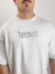 Camisa oversize Thronus manuscript na internet
