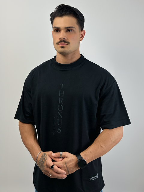 Camisa oversize Thronus dimencion - comprar online