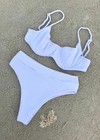 Biquíni Retrô Wave Branco