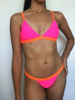 Biquíni Alê Neon Rosa e Laranja