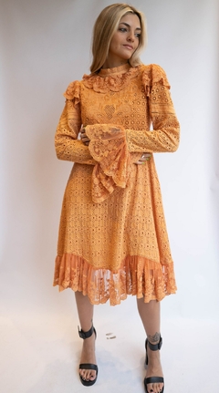 VESTIDO NARANJA (68454) - tienda online