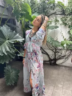 VESTIDO FIESTA LARGO (69393) - comprar online