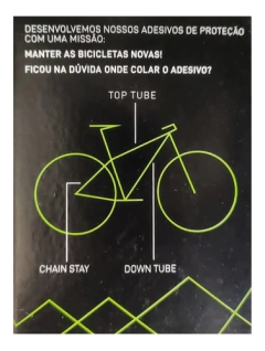 Kit Adesivo Nomad de Proteção para Quadro e Balança - comprar online