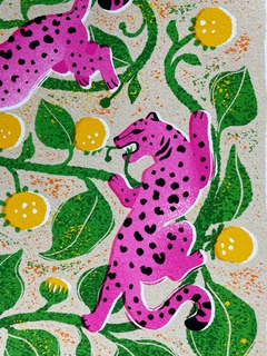 Fine Art Onças e Jambu (Panthera Onca e Acmella Oleracea) - comprar online