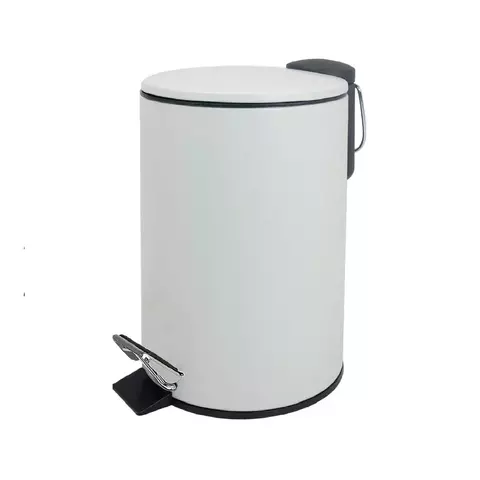 CESTO DE RESIDUOS DE ACERO BLANCO 5LT - HOGAR ACTUAL - comprar online