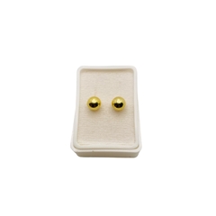 Aretes Broquel Dormilonas Oro 10K de 6mm en internet