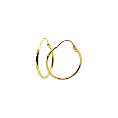 Arracadas Facetadas Oro 10K de 2.1cm en internet
