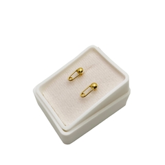 Broquel Brochecitos Oro 14K - tienda en línea