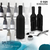 Set BORGOÑA de vino con acabado rubber