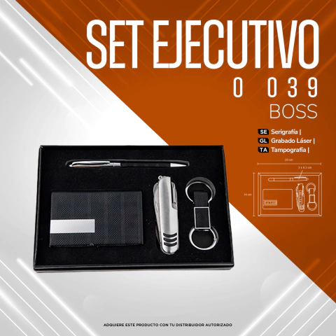 Set ejecutivo BOSS