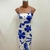 Vestido Midi Estampado na internet