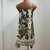 Vestido Curto Soltinho Estampa Flor de Porcelana na internet