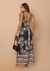Vestido Longo Noite Abstrata - loja online