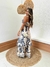 Conjunto Calça e Blusa Estampa Flor de Porcelana na internet