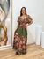 Vestido Longo Sem Bojo Manguinha - Selva Encantada - loja online