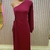 Vestido Longo Liso Sem Bojo - Vinho - loja online