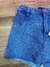 Short Saia Jeans Escuro 44 - comprar online