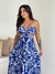 Vestido Longo estampa Maitê com bojo - comprar online