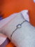Pulseira Elo Coração Cravejado