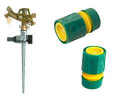 Manguera 3/4 X 15mts Virgen Estandar + Conector+ Aspersor - comprar online