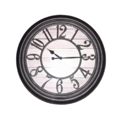 Reloj Decoración Pared Analógica 50cm Diámetro