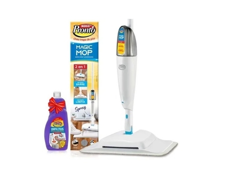 Mopa Magic Mop 2 En 1 Barredora + Limpia Pisos De Regalo