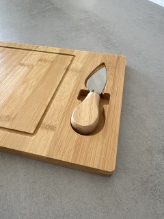 TABLA DE QUESOS CON CUCHILLO - Maravillas Home & Deco