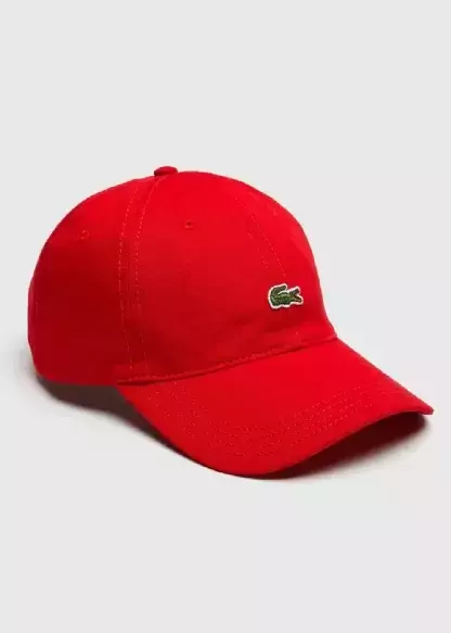 BONÉ LACOSTE VERMELHO RK471423F9C