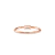 Anel Ouro Rosé 18k e 16 pontos de Diamantes - CASA SÃO PAULO