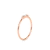 Anel Ouro Rosé 18k e 7 pontos de Diamantes - comprar online